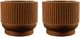 Signature Design by Ashley® Avalyah 2-Piece Burnt Amber Vase Set-0