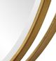 Uttermost® Rhodes Metallic Gold Round Mirror-3