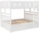 Homelegance® Galen White Full/Full Youth Bunk Bed with Twin Trundle -3