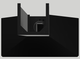 Vent-A-Hood® 48" Black Wall Hood-3