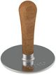 ENO Stainless Steel and Wood Burger Press-0