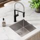 Elkay Crosstown® Polished Satin 18-1/2" x 18-1/2" x 9" Single Bowl Undermount Sink-2