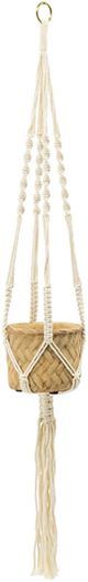 A & B Home Natural Petite Basket Planter-0