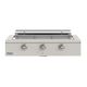 Caliber™ Rockwell Social 48" 3-Burner Antique White Built-In Natural Gas Grill with Chrome Hardware-0