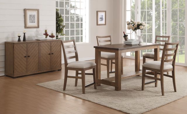 Flexsteel® Carmen Wynwood Ladder Back Counter Chair-3