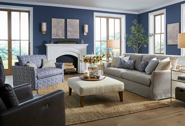 Best® Home Furnishings Customizable Erin & Ben Co. Oxford Sofa-1