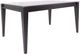 Canadel Gourmet Glass Top Dining Table with Peppercorn Washed Tapper Legs-0