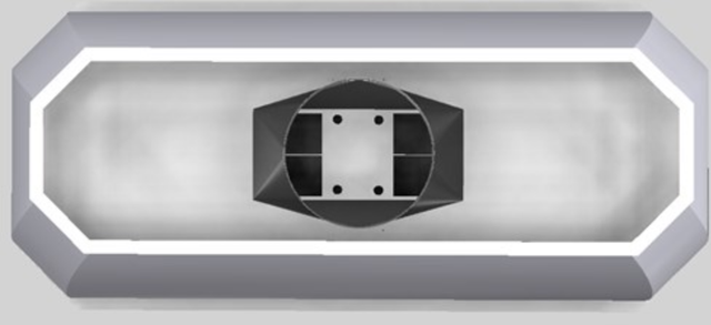 Vent-A-Hood® Designer Series 66" White Island Range Hood-1