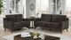 Furniture of America® Maxime Dark Gray Loveseat-1