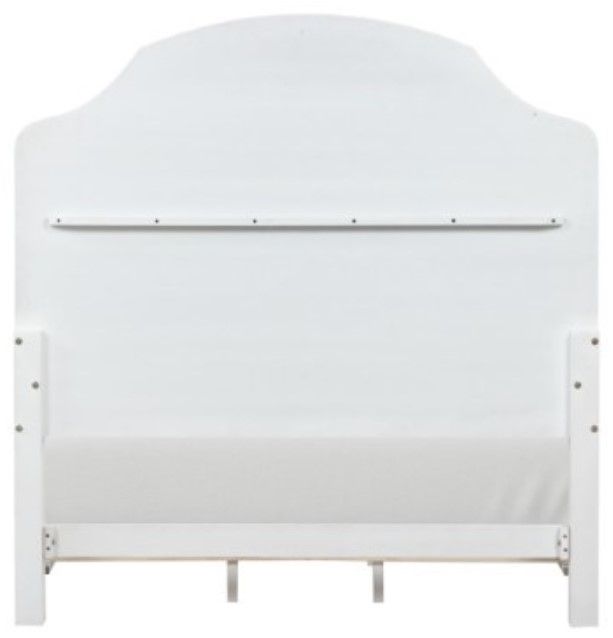 Furniture of America® Whitehaven Antique White Queen Panel Bed-3
