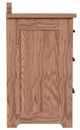 Intercon Oak Park Taupe Nightstand-2