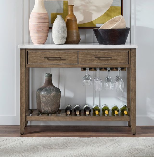 Liberty Furniture Edison Brownstone/White Server-1