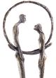 Giftcraft Black/Gold Couple Figurine-1