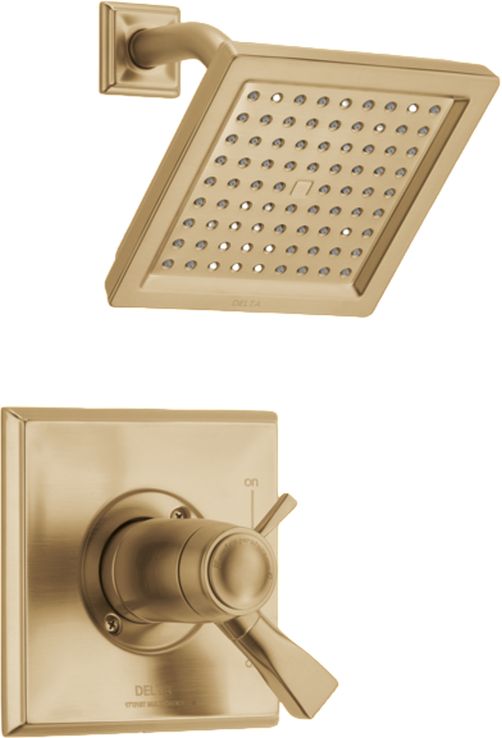 Delta Dryden® TempAssure® 17T Series Champagne Bronze Shower Trim-0