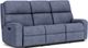 Flexsteel® Rio Blue Indigo Reclining Sofa-0