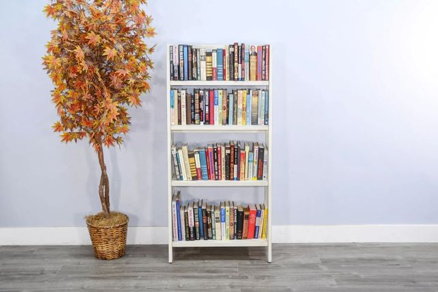 Sunny Designs™ Marble White 60" Folding Bookcase-1