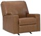 Signature Design by Ashley® Bolsena Caramel Manual Rocker Recliner-0