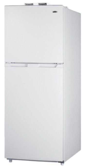 Summit® 24" 10.1 Cu. Ft. White Counter Depth Top Freezer Refrigerator-1