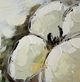 A & B Home Blue/Cream Claudia Garden Hand Painted Wall Art-3