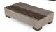 VIG Furniture Modrest Delaware 4-Piece Brown/Gray Sofa with Coffee Table Set-1