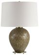 Uttermost® Rya Brown Table Lamp with Antique Brass Accent-0