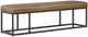 Four Hands Beaumont Dakota Warm Taupe Leather Bench-0