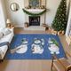 Dalyn™ Rug Company Merry & Bright MY28 Navy 5'x8' Area Rug-4