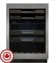 Marathon M4 Series 24” 5.3 Cu. Ft. Stainless Steel Built-In Dual Zone Wine Cooler-0