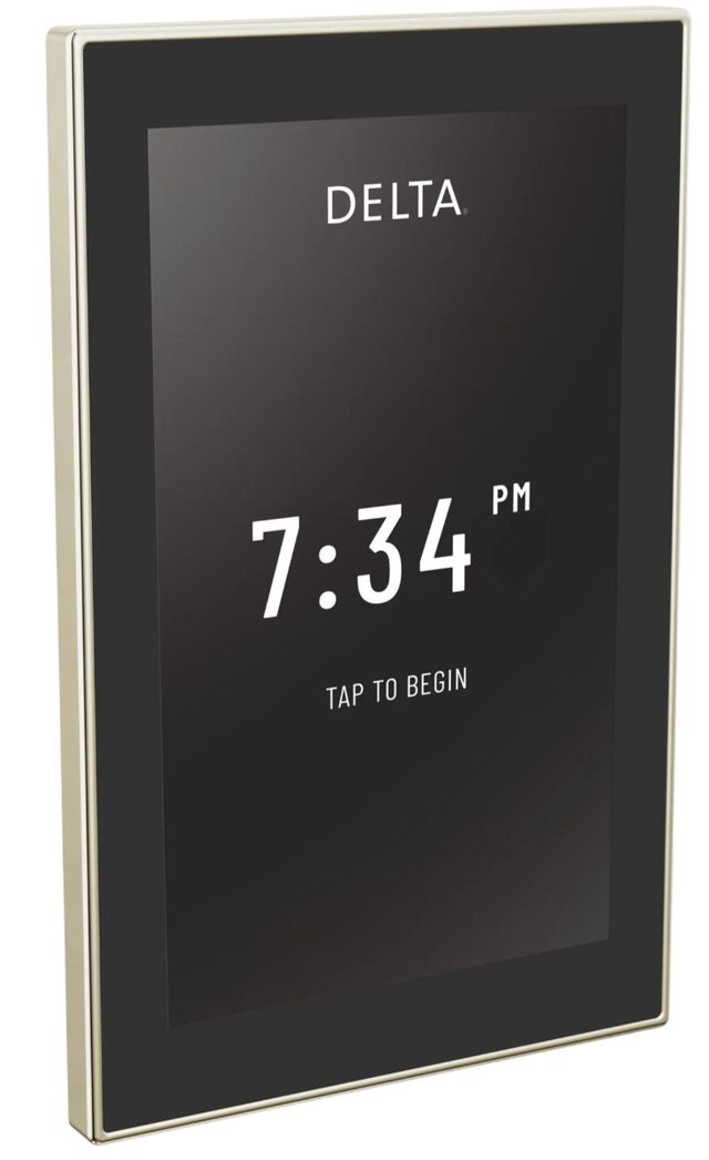 Delta ShowerSense™ Digital Shower Lumicoat® Polished Nickel Digital Interface-1