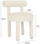 TOV Furniture Carmel Cream Dining Side Chair-2