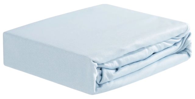 BEDGEAR® Dri-Tec Performance® Baby Blue Fitted Crib Sheet-0