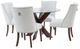 Powell® Auden 5-Piece Espresso/Natural Dining Table Set -0