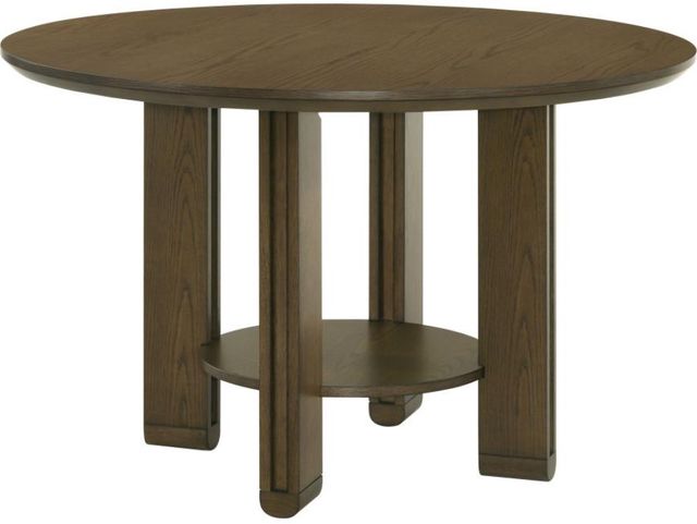 Coaster® Ottowa 5-Piece Brown/Light Tan Dining Table Set-1
