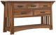 A-America® Eldora Saddle Brown Sofa Table-0