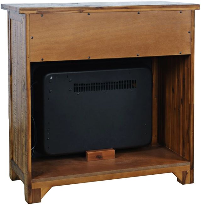 Jofran Inc. Cannon Valley Brown 32" Fireplace-4