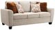 Furniture of America® Enea Taupe Sofa-0
