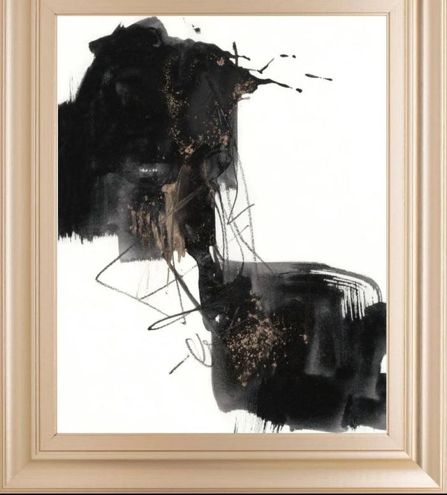 Classy Art Ebony Step II by Jennifer Goldberger Wall Art-1