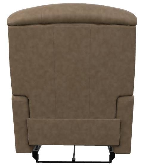 La-Z-Boy® Reed Beige Leather Power Wall Recliner with Headrest and Lumbar-3