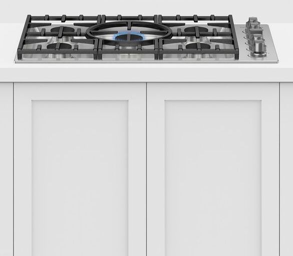 Fisher & Paykel Series 7 Professional 36" Stainless Steel Natural Gas Cooktop-1