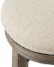 Olliix by INK+IVY Grey Oaktown Swivel Counter Stool-2