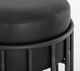 International Furniture Direct Merlin Licorice Bar Stool-3