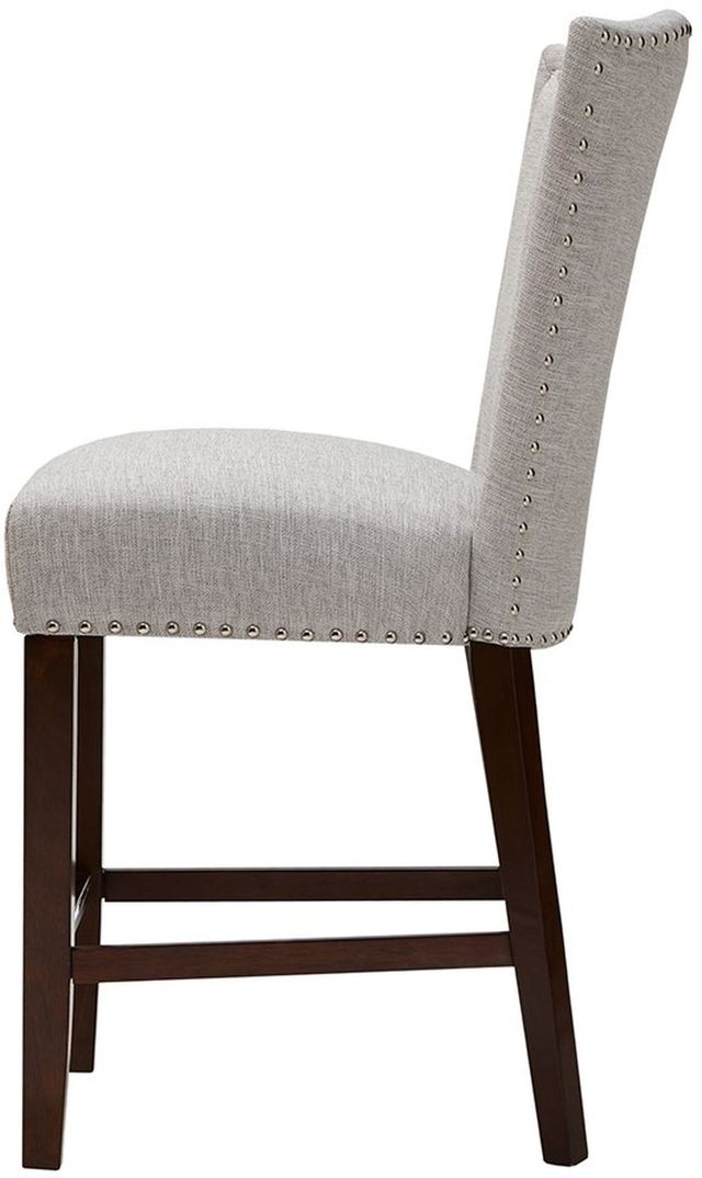 Olliix by Madison Park Grey Nate Counter Stool-3