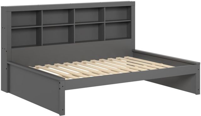 Donco Kids Dark Gray Youth Full Bookcase Daybed-3