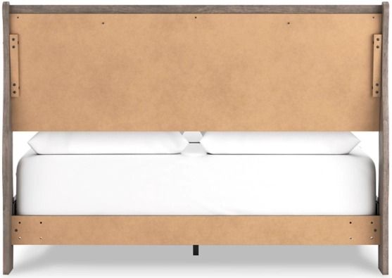 Signature Design by Ashley® Bayzor Gray Full Sleigh Bed-3