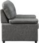 Mazin Furniture Michigan Dark Gray Upholstered Accent Chair-2