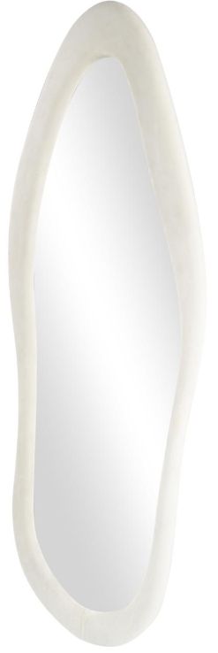 Deco Marche White Wavy Room Wall Mirror-1