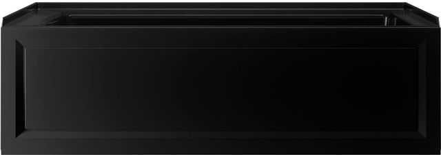 KOHLER® Archer® Black 66" x 32" Alcove Bath with Bask® Heated Surface - Right Drain-1
