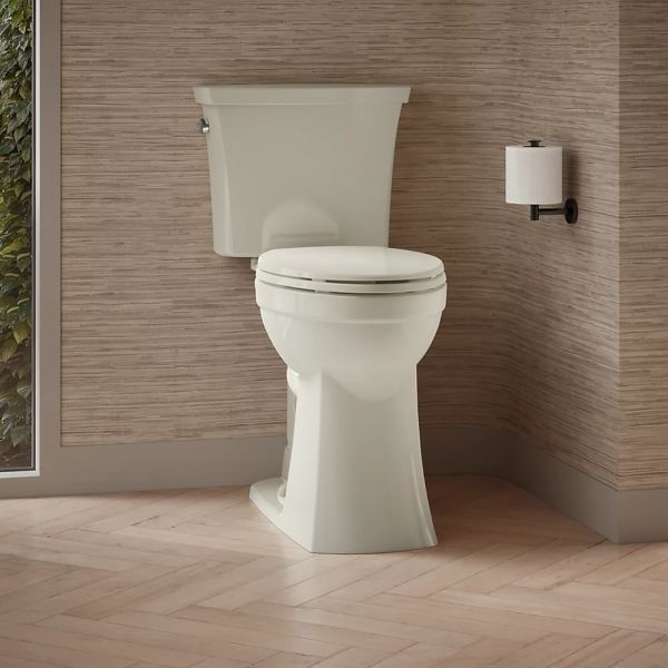 KOHLER® Kelston® Biscuit Tall Elongated Toilet Bowl-2
