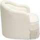 TOV Furniture Pamela Cream Tasseled Lounge Accent Chair-4