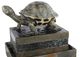 A & B Home Gray Tortoise Treasure Fountain-0